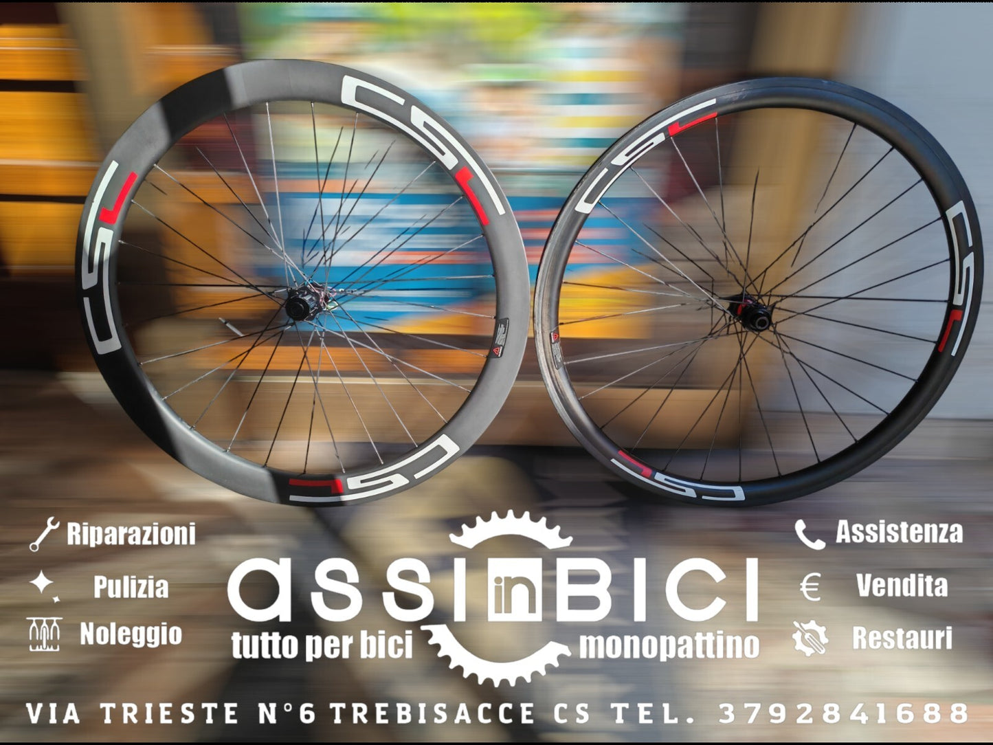 Cerchi Bici Corsa Carbonio CSC freno a disco Dtswiss Uomo Donna Decathlon Rockri