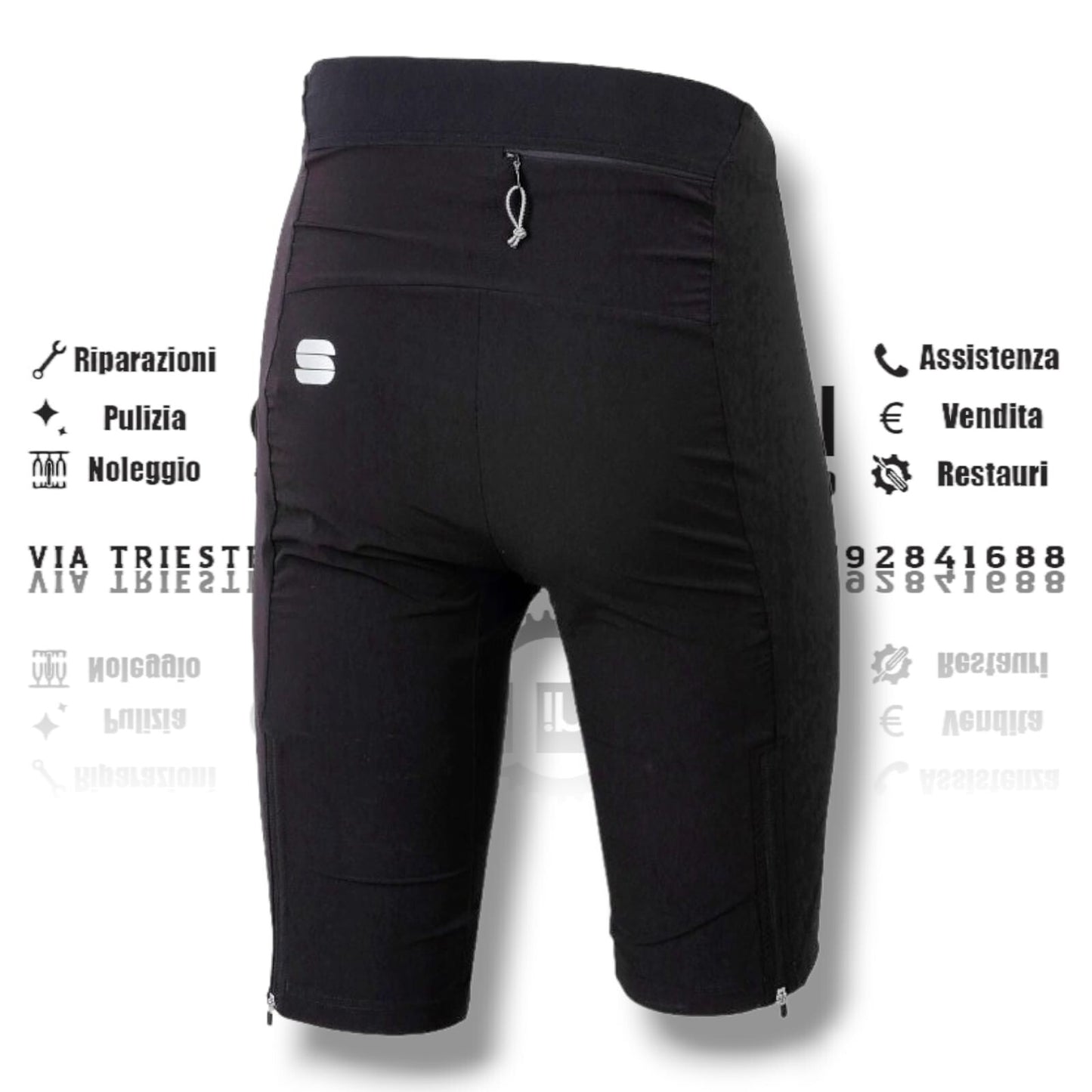 Pantaloncino mtb bici Sportful Overshort L uomo donna bambino bicicletta decathl