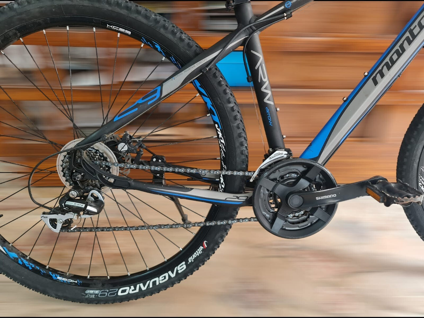 BLACK FRIDAY MTB 29 Montana Arrow 21v usata bicicletta uomo donna atala rockride