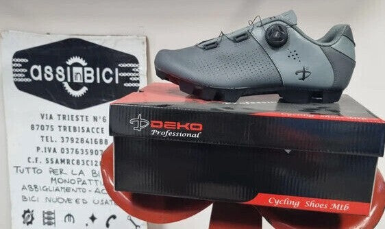 SCARPE CICLISMO MTB EBIKE DEKO WILD SPD REGALO bici Decathlon rockrider