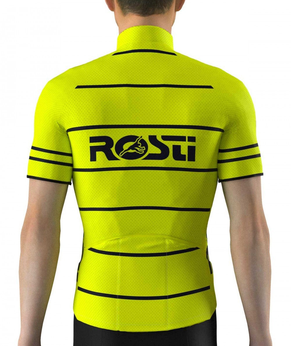 Maglia ciclismo uomo donna Rosti EKO rockrider Decathlon