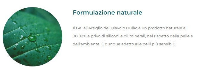 Pomata antinfiammatorio muscolare Artiglio Del Diavolo 98% 100ml + OMAGGIO