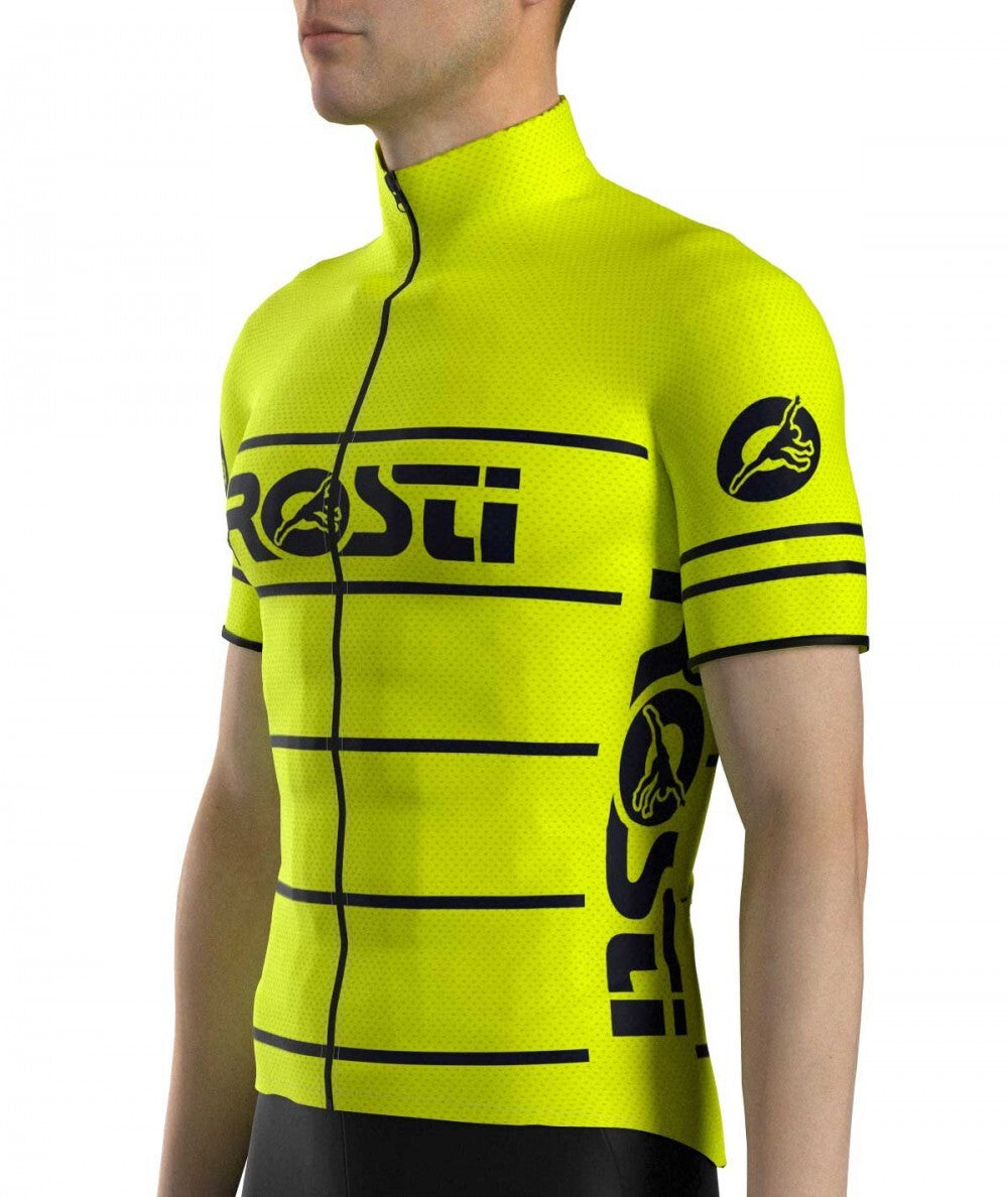 Maglia ciclismo uomo donna Rosti EKO rockrider Decathlon