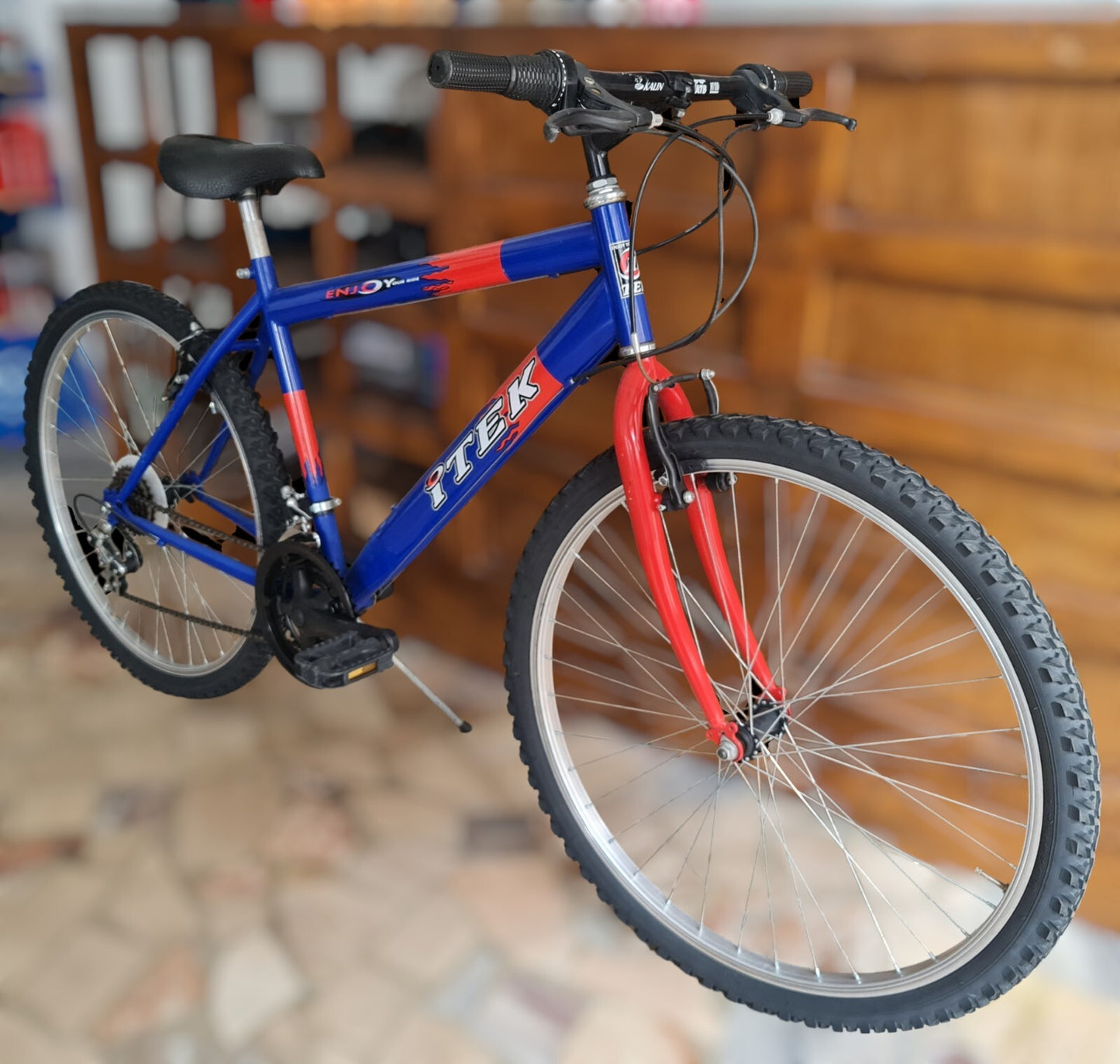 MTB mountainbike Uomo Bimbo 26 ITEK ENJOY 18v bici bicicletta DECATHLON