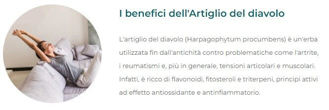 Pomata antinfiammatorio muscolare Artiglio Del Diavolo 98% 100ml + OMAGGIO