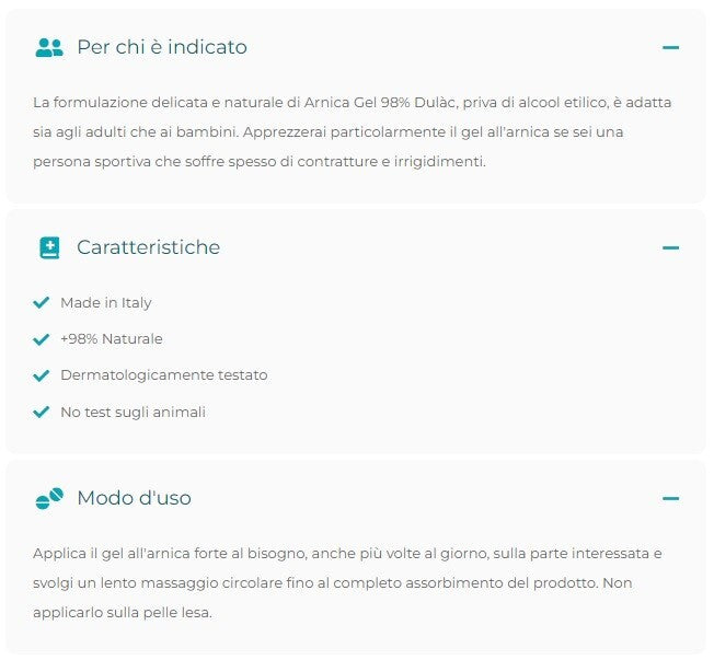 Pomata antinfiammatorio muscolare Arnica Gel 98%, 100ml + OMAGGIO Nammam Muay