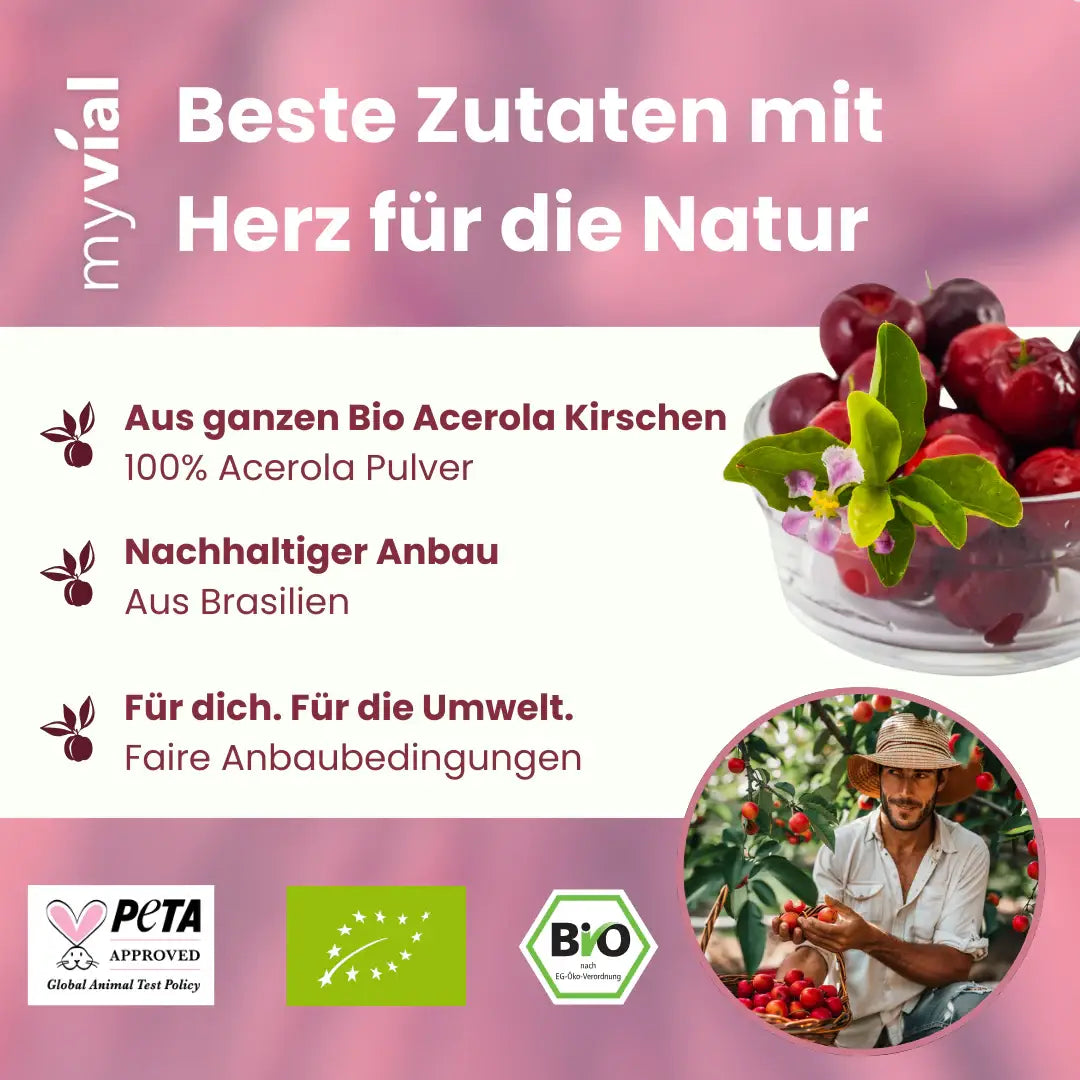 Bio Vitamina C capsule da Acerola