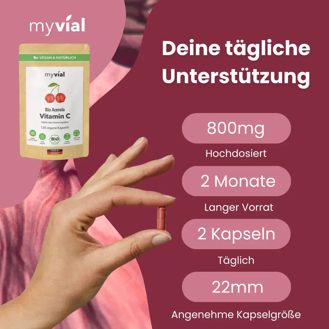 Bio Vitamina C capsule da Acerola