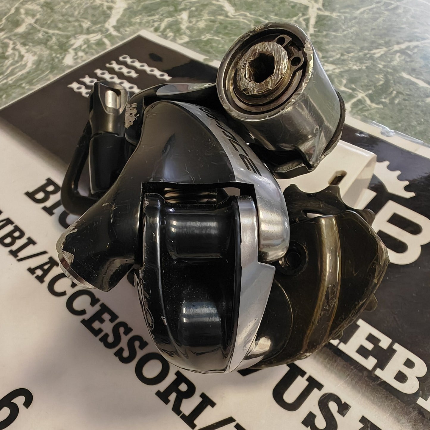 Shimano Dura ace RD-9000 Cambio 11v Rear Derailleur bici corsa bicicletta uomo