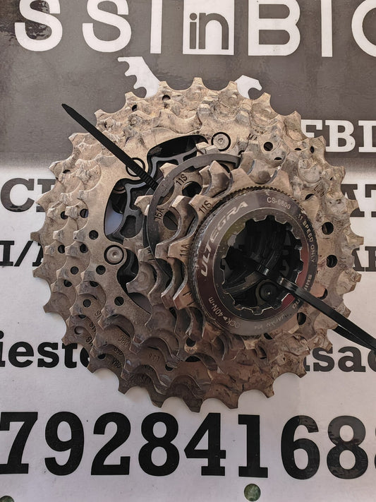 Pacco Pignoni Shimano Ultegra 11v 11-28 Bici Corsa Decathlon Rockrider Uomo Donn