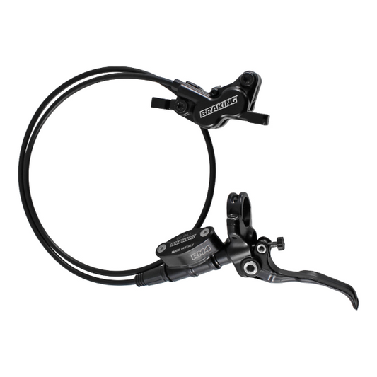 COPPIA FRENI A DISCO BRAKING RM4 TUBO IN KEVLAR Ø5 MM MTB 4 PIST BICI UOMO DONNA
