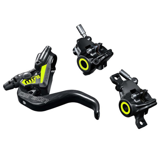 COPPIA FRENI A DISCO  MTB MOUNTAINBIKE MAGURA MT8 SL BLACK POST MOUNT FLAT MOUNT