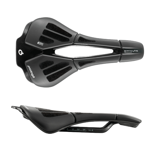 SELLA CARBONIO PROLOGO SCRATCH M5 140 PAS CPC NACK, NERO MTB BICI UOMO DONNA