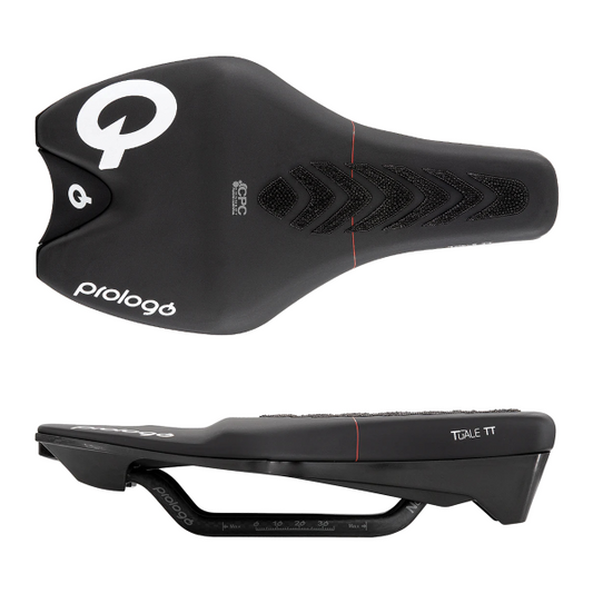 SELLA PROLOGO T GALE TT 128 CPC MY25 NACK, NERO BIANCO MTB CORSA UOMO DONNA