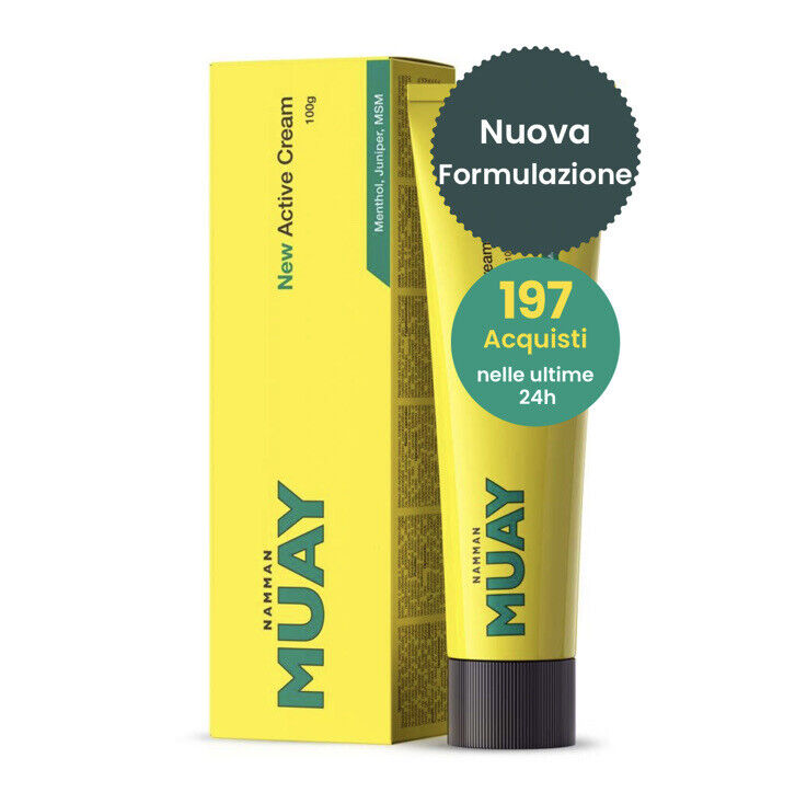 Pomata antinfiammatorio muscolare Namman Muay 100g CREMA dol articolare muscolo